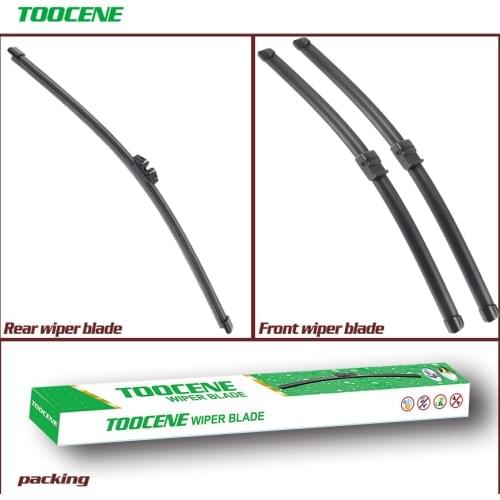 Front and Rear Wiper Blades For BMW X3 F25 2010-2017 Windshield Windscreen Front back Window wiper set of 26"+19"+13"