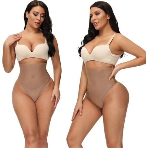 Women High Waist Shaping Panties Breathable Body Shaper Slimming Waste Tummy Underwear Butt Lifter Seamless Underwear Shaperwear