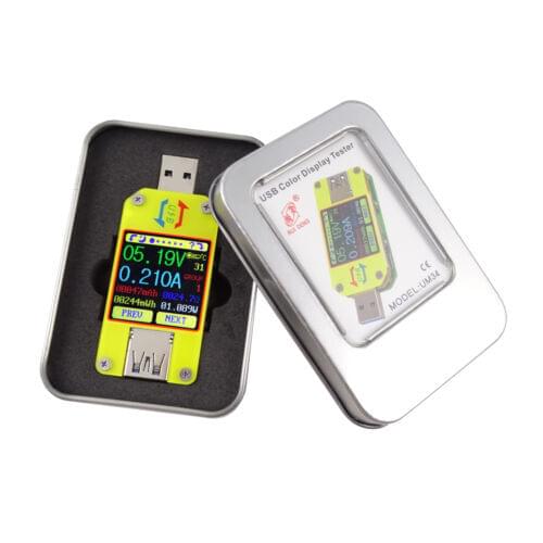 UM34C USB 3.0 Type-C Voltage Current Meter Tester battery charge + Android APP