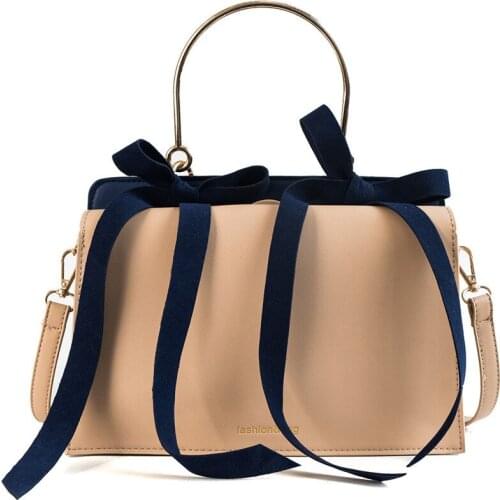 Sweet Bow Ladies Shoulder Bag 2021 New Spring Summer Soft Pu Big Flap Handbag for Women Luxury Design Corssbody Messenger Bags