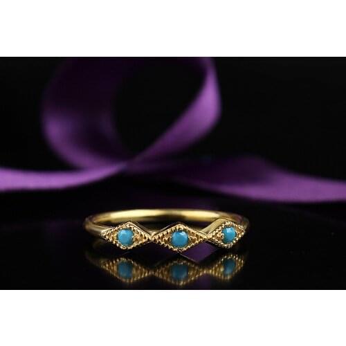 Womens Ring 925 Sterling Silver Ring Turquoise Woman Rings Turkish Jewelry Female Rings For Women Jewelry Women Accessories