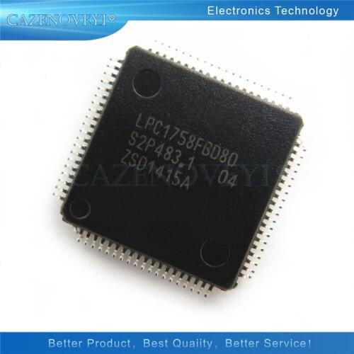 1pcs/lot LPC1758FBD80 LPC1758 LQFP-80 In Stock
