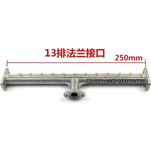 13 Row Flange joint stove,barbecue burner,Gas stove,oven burner,fireplace,steamer burner,gas burner,pizza burner