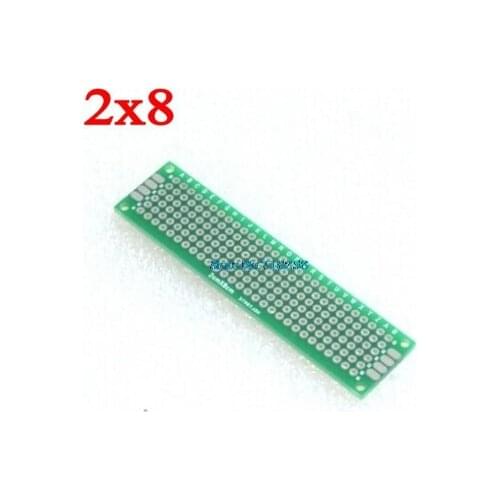 2x8 3x7 4x6 5x7 6x8 7x9cm Double Side Prototype Diy Universal Printed Circuit PCB Board Protoboard For Arduino