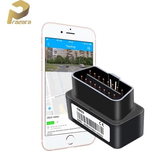 OBD2 Tracker Car GPS Tracking for Car OB22 OBD Locator Plug and Play Low Battery Geo-fence Alert Easy to Install Free Charging