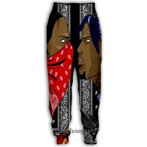 Blood Gang Bandana 3D Print Causal Clothing New Fashion Men Women Pants Plus Size S-7XL streetwear men