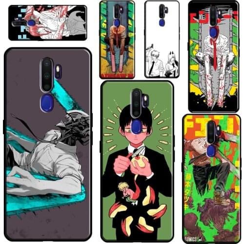 Chainsaw Man Anime For OPPO A52 A72 A91 A5 A9 A31 A53 2020 Reno2 Z Find X2 X3 Pro A3S A5S A1K A15 A93 Case