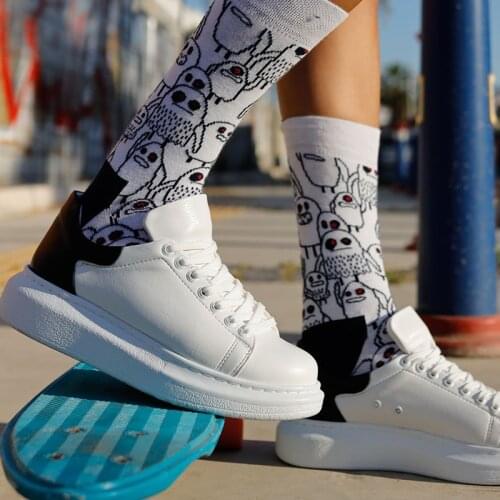 Chekich Womens & Mens Shoes White and Black Artificial Leather Casual Unisex Sneakers Comfortable 2021 Fashion Wedding Orthopedic Walking Sport Comfort Lightweight Breathable Male Female Lovers Couple CH256 Women