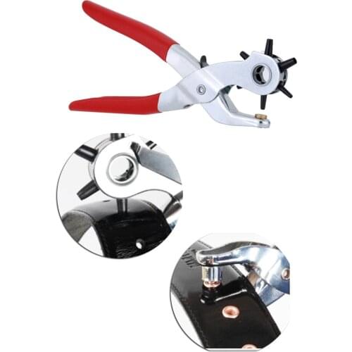 Belts Sewing Pliers Perforator Hole Puncher for Punching Leather Hole Punching Leather Craft Tools