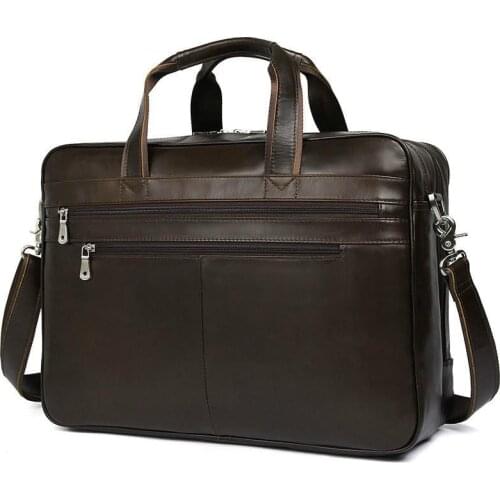 Casual Genuine Leather Mens Shoulder Bag Male Leather Handbags Messenger Bags Men Business Crossbody Bag For Man Travel Bag
