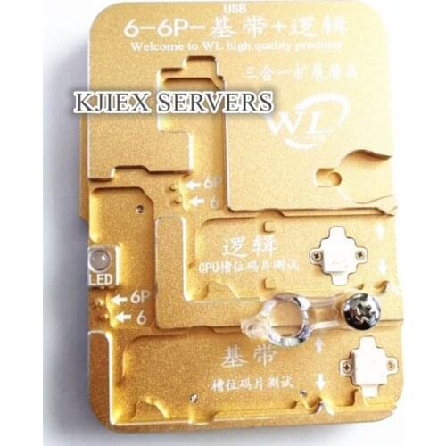 WL EEPROM IMEI Chip Programmer Logic Board Baseband Chip Reading Rewriting Fixture for iPhone 6 6P 6S 6SP 7 7P Plus