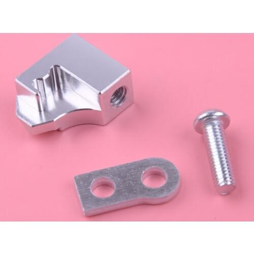 Silver Aluminum P2015 Intake Manifold Repair Bracket Car 03L129711AG Fit for VW Audi Skoda Seat 2.0 TDI