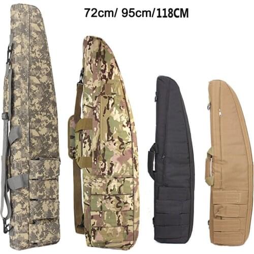 Tactical 72 95 120 cm Rifle Bag Case Airsoft Gun Bag Backpack Sniper Carbine Nylon Shoulder Bags Military Hunting Accessories