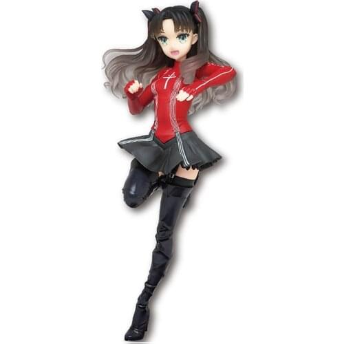 Japanese original anime figure Fate EXTRA Tohsaka Rin action figure collectible model toys for boys