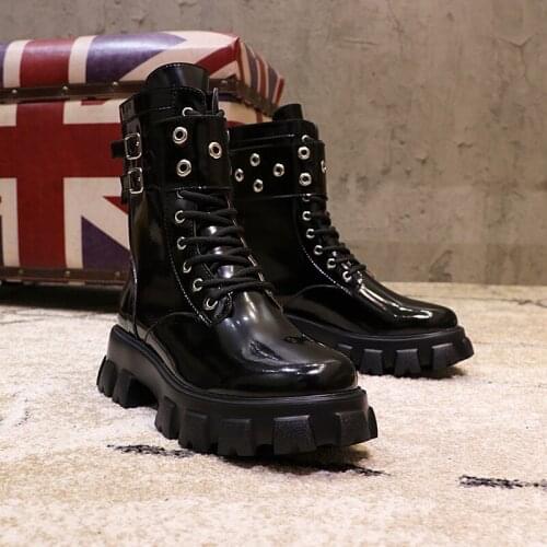 Womens Boots Round Toe Thick Sole Comfortable Platform Snow Boots for Woman Winter Female Keep Warm Botas Femininas