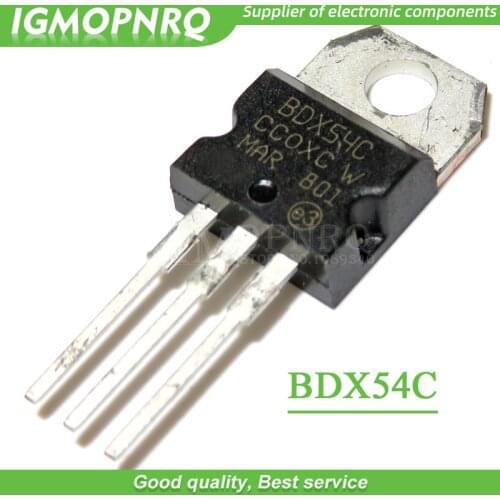 10pcs/lot BDX54C TO-220 Complementary Darlington Transistors new original