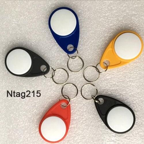 500PCS) New Arrived NFC Keyfob Key 215 Ring Tag for all NFC products