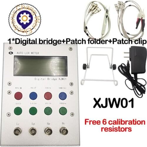 XJW01 0.3% LCR digital bridge tester bridge tester resistance, inductance, capacitance ESR Test Finished Product Kit