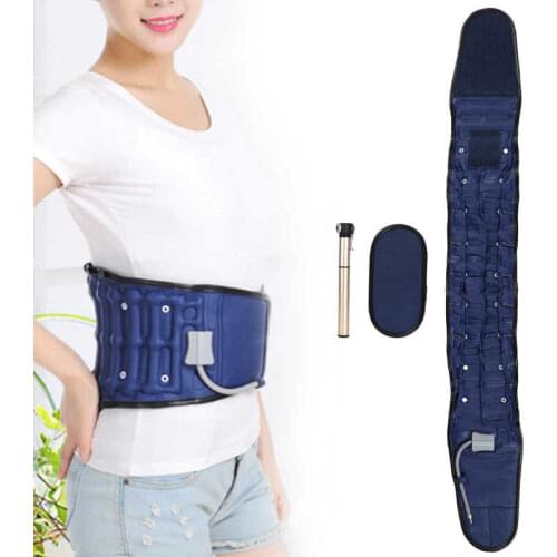 Decompression Lumbar Therapy Support Belt Waist Massager Air Traction Brace Cervical Spinal Pain Relief Relax Health Care Tool