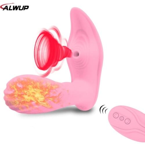 Clitoris Sucking Dildo Vibrator Sex Toys for Women Vagina Nipple Stimulator Wireless Remote Control Erotic Sex Toys For Adults