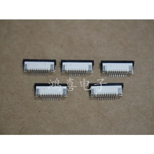 WZSM FFC FPC Cable Connector Socket Bottom Contact Type 1.0mm Pitch 6 pin 9 pin 32pin 18pin 10pin 16pin 40pin 35pin 12 pin 24pin