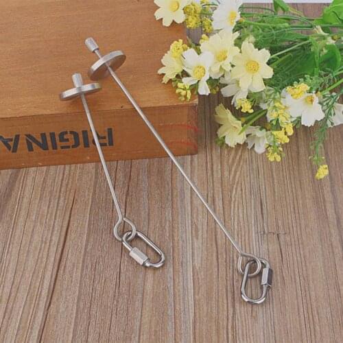 2021 bird feeder outdoor Fruit Fork Mutli-function Feeding Stainless Steel Fixing Food Bird Feeder for Parrot Bird Accessories