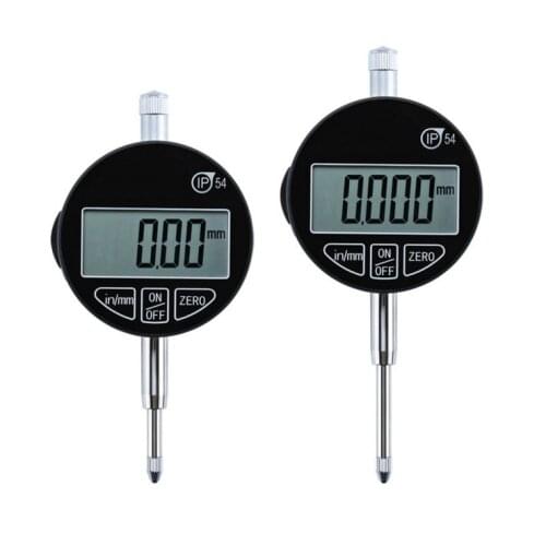 Oil-proof! 0.001mm Electronic Micrometer 0.00005" Digital Micrometro Metric/Inch Range 0-12.7mm/0.5" Dial Indicator Gauge