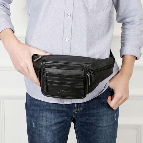 Multifunctional Waist Bag Luxury Brand Shoulder Bag Purse Summer New Men Chest Pack Fanny Pack Street Hip-hop Waist Belt Bags