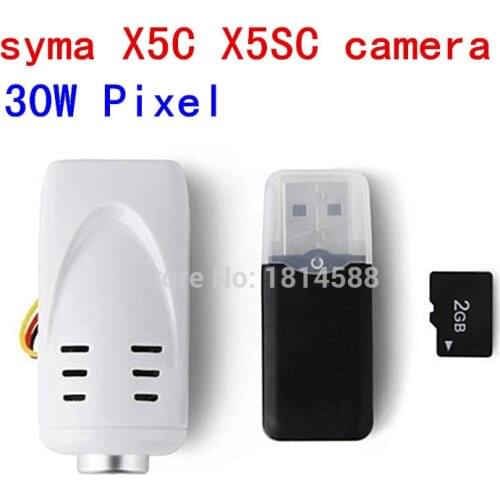 Syma x5c X5SC X5C-1 30W model airplane high pixel HD Airlines four aircraft shot camera with a 2G memory card reader
