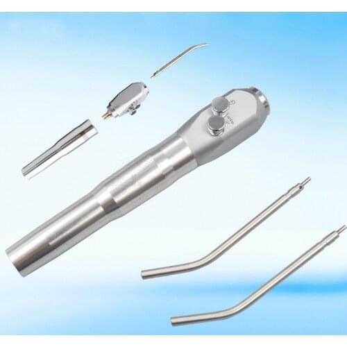Dental Air Water Spray Triple 3 Way Syringe Handpiece + 2 Nozzles Tips fit for Sirona
