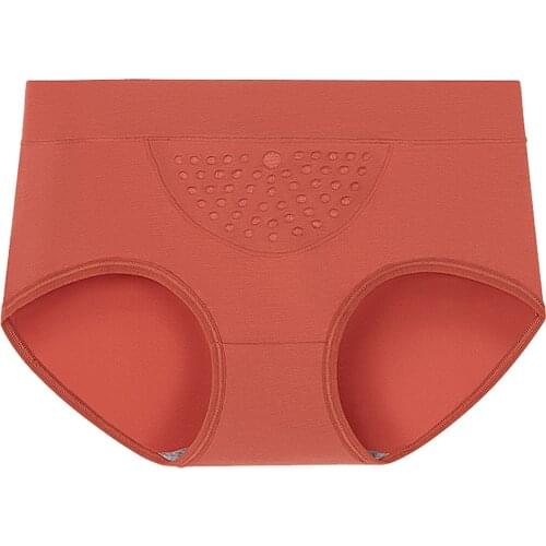 High-waist Honeycomb Underwear Women Solid Cotton Panties Seamless Briefs Hip Lifting Underpants Intimates Lingerie Shorts A30