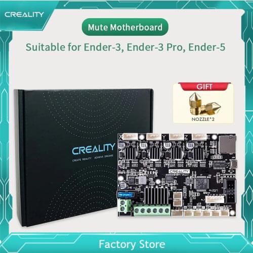 Original CREALITY 3D New Upgrade Silent 32Bits Silent Noiseless Mainboard For Ender-3/3Pro/Ender-5/Ender-3 V2 Printer