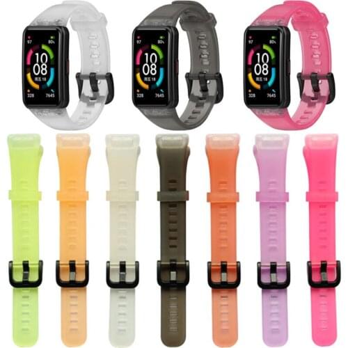 Honor Band 6 Strap Silicone Watchband For Huawei Honor Band 6 Women Men Bracelet Fitness Loop Smart Watch Wrist Strap