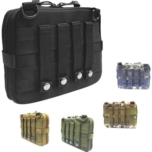 Removable Back Straps Molle Pouches Compact Water-resistant Multi-purpose Utility Gadget Gear Hanging Waist Bag Hunting Pouch