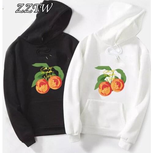 Fashion Movie Graphic Print Call Me By Your Name Hoodies Women Casual Long Sleeve Fleece Sweatshirt Funny Pullover Female Hoody