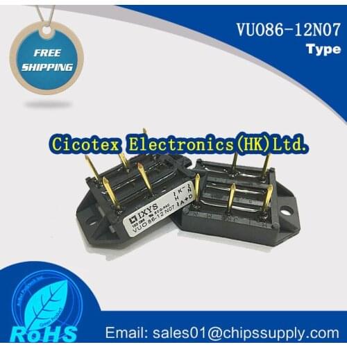 VUO86-12N07 MODUEL IGBT VUO86-12NO7 RECT BRIDGE 3PH 1200V ECO-PAC1 Three Phase Rectifier Bridge VU086-12NO7
