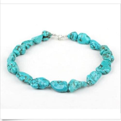 Woman Fashion Jewelry Irregular stone Chunky Choker Necklace Handmade Gift Exaggerate