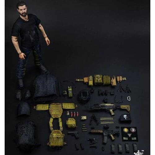 1/6 EASY&SIMPLE SAD Special Operation Group Male Soldier Model 12'' Action Figure Full Set Toys ES 26038R for Collection