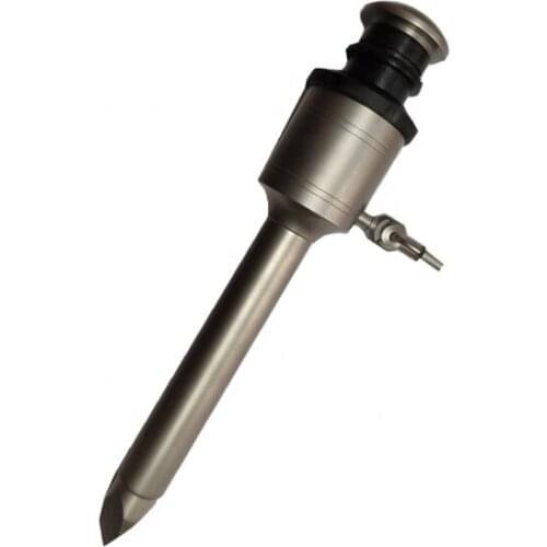 15mm Stainless Steel Surgical Instruments Laparoscopic Reusable Trocar Laparoscopia