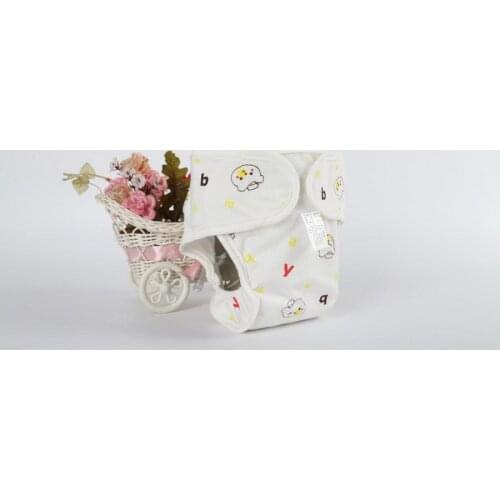 200pcs Cotton Baby Nappies Diaper Reusable Washable Cloth Diapers Nappy Cover Waterproof Baby Traning Panties Diapers Pocket