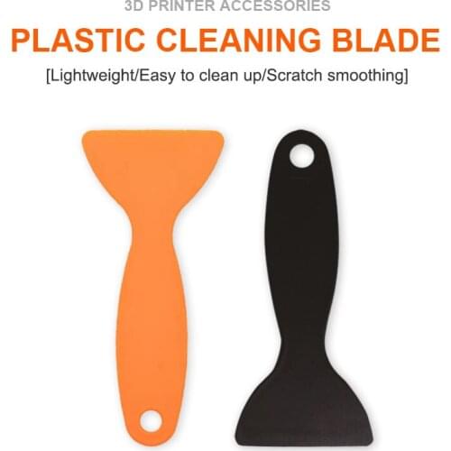 3D Printer Accessories SLA DLP Resin Special Tool Set Plastic Shovel Removal Tool Black Spade Spatula For Resin Tank