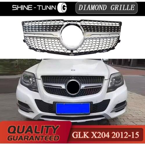 Diamond Grille suitable for GLK class X204 Diamond Grille GLK200 GLK220 GLK250 GLK350 GLK300 2012-15 without emblem