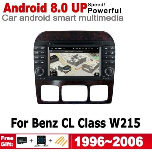 2 Din Car Multimedia Player For Mercedes Benz CL Class W215 1996~2006 NTG Android Radio GPS Navigation Autoaudio DVD Player