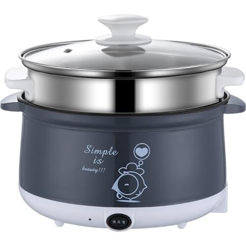 220V Household Electric Mini Multi Cooker Non-stick Hot Pot Cooking Pot For Cooking Frying Steaming EU/AU/UK/US High Quality