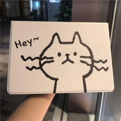 For ipad pro 11 air 2 3 4 mini 4 5 case Creative protective sleeve thin shell network red models