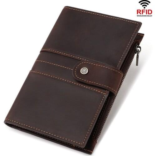 Business Card Holders Male Coin Purse Men Wallets Cow Leather Clutch Wallet Vintage Men Passport Cover Pouch Short Mini Wallet