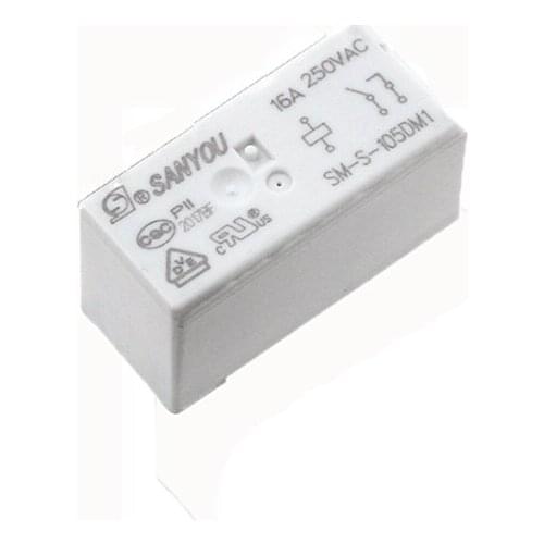HOT 5V relay SM-S-105DM1 SM S 105DM1 SMS105DM1 5VDC DC5V 5V 16A 250VAC 6PIN