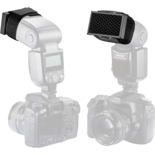 Honeycomb Honey Comb Grid Filter Flash Diffuser Softbox for Ni-kon Ca-non Camera 24BB