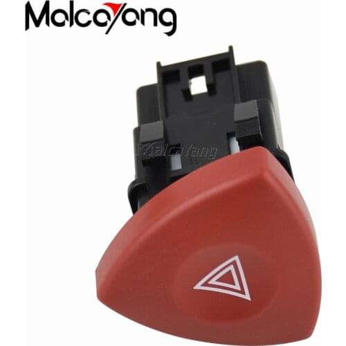 8200442724 93856337 HAZARD WARNING FLASHER LAMP SWITCH Button FOR NISSAN OPEL Renault Trafic Espace Laguna /Vauxhall/Clio II 2