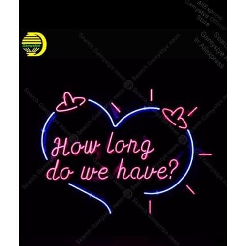 Neon Signs for How long do we have Restaurant Beer love room Neon Lights Neon Light Signs for Store Advertise Neon Pet Shop Sign